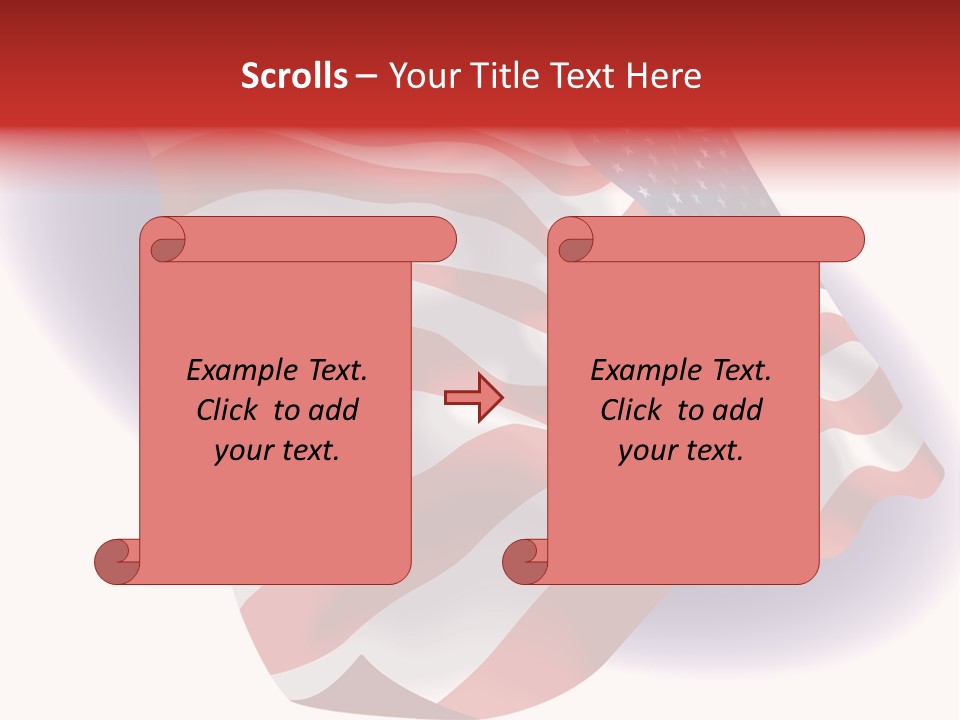 Support Patriotic Veteran PowerPoint Template