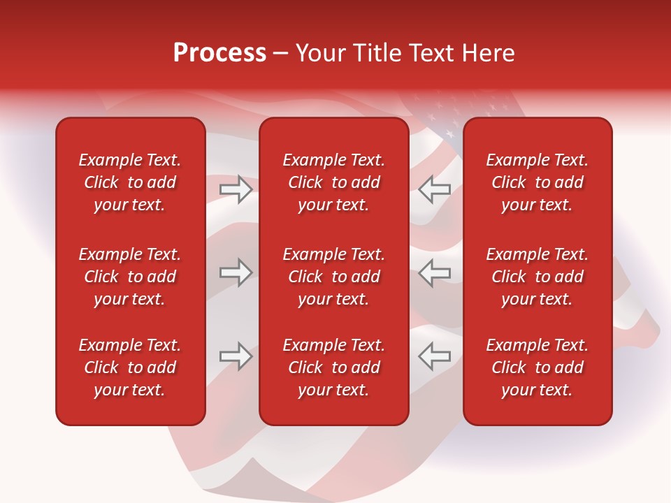 Support Patriotic Veteran PowerPoint Template