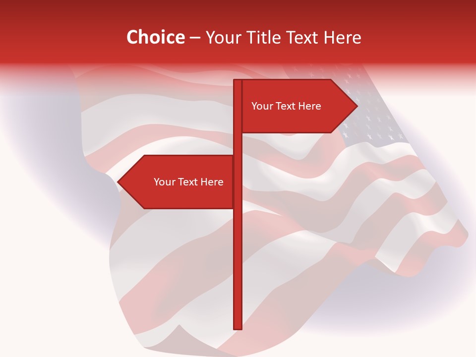Support Patriotic Veteran PowerPoint Template
