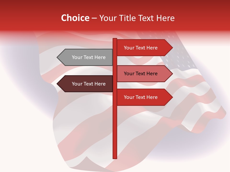 Support Patriotic Veteran PowerPoint Template