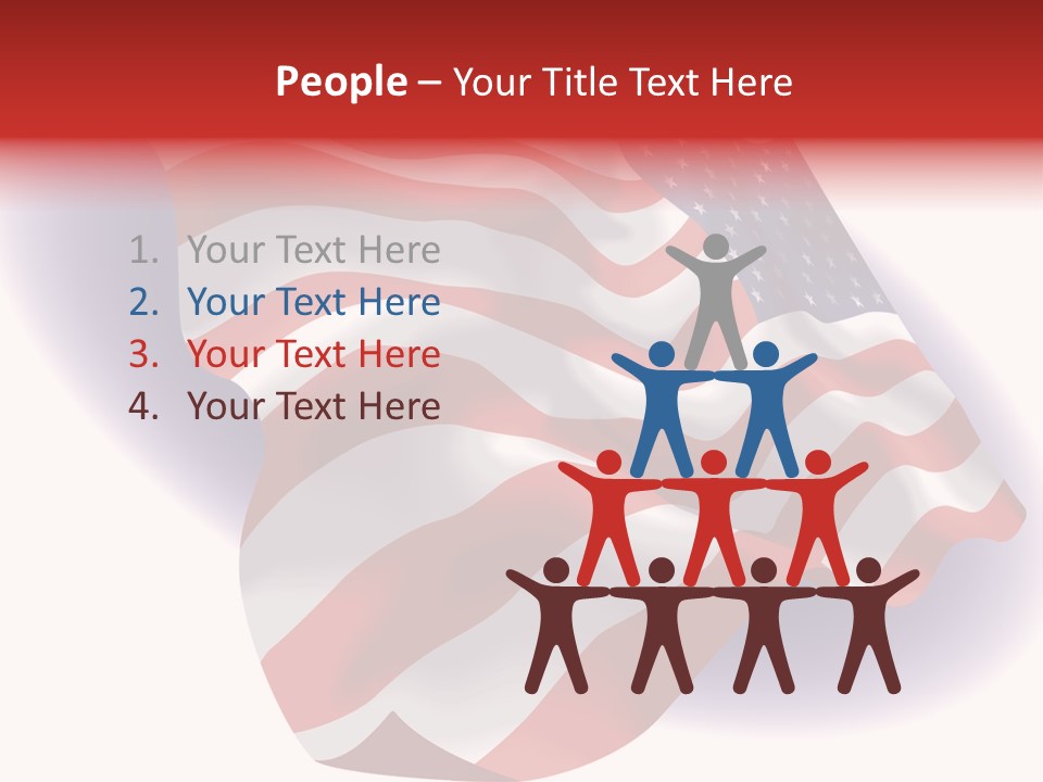 Support Patriotic Veteran PowerPoint Template