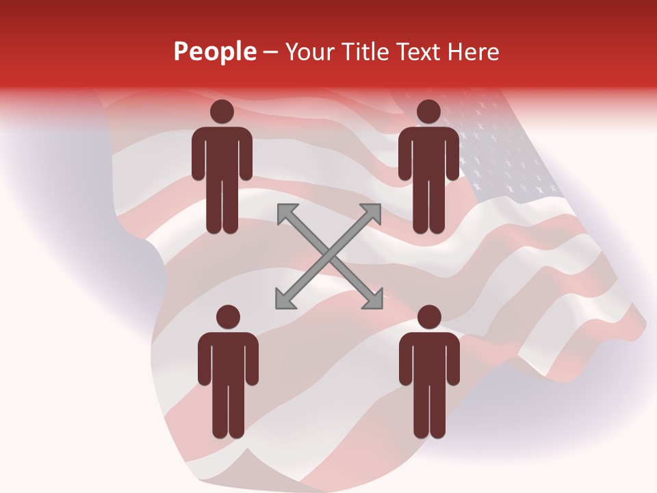 Support Patriotic Veteran PowerPoint Template