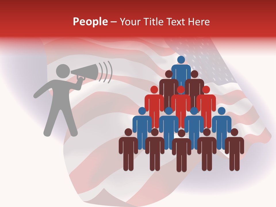 Support Patriotic Veteran PowerPoint Template
