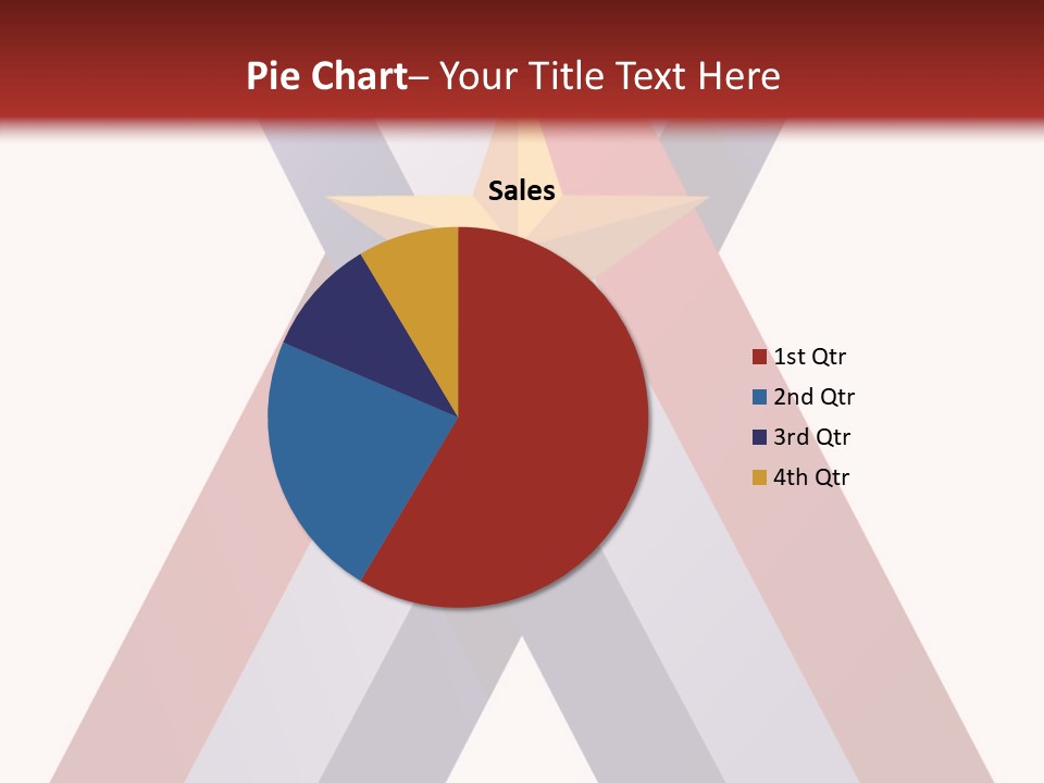 Star Gold Patriotic PowerPoint Template