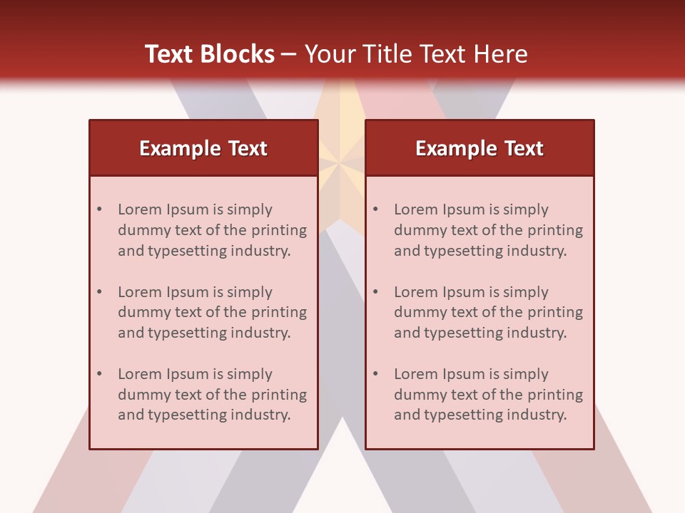 Star Gold Patriotic PowerPoint Template