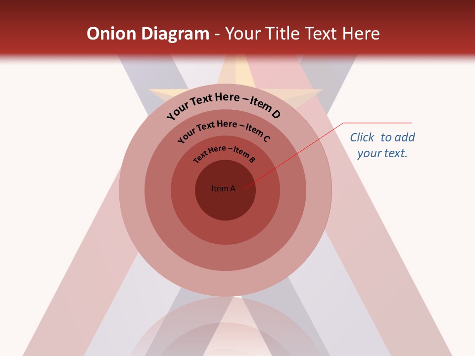 Star Gold Patriotic PowerPoint Template