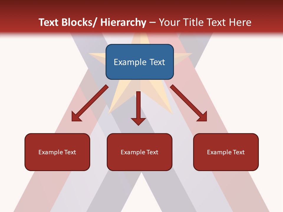 Star Gold Patriotic PowerPoint Template