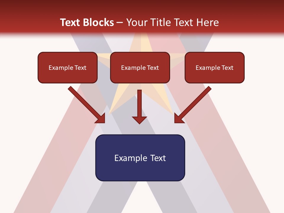 Star Gold Patriotic PowerPoint Template