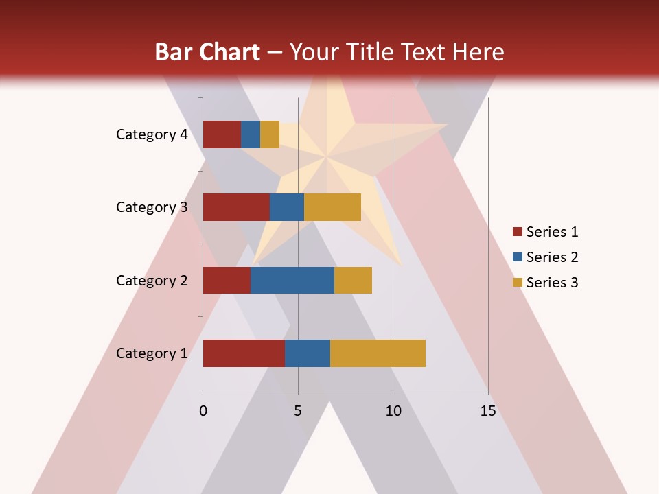 Star Gold Patriotic PowerPoint Template
