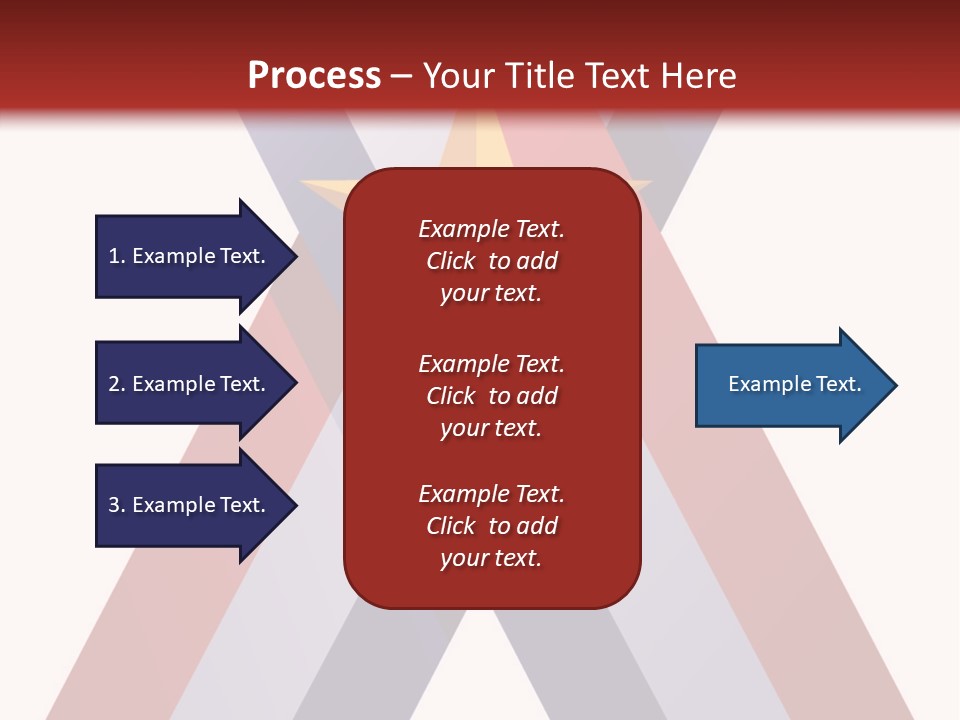 Star Gold Patriotic PowerPoint Template