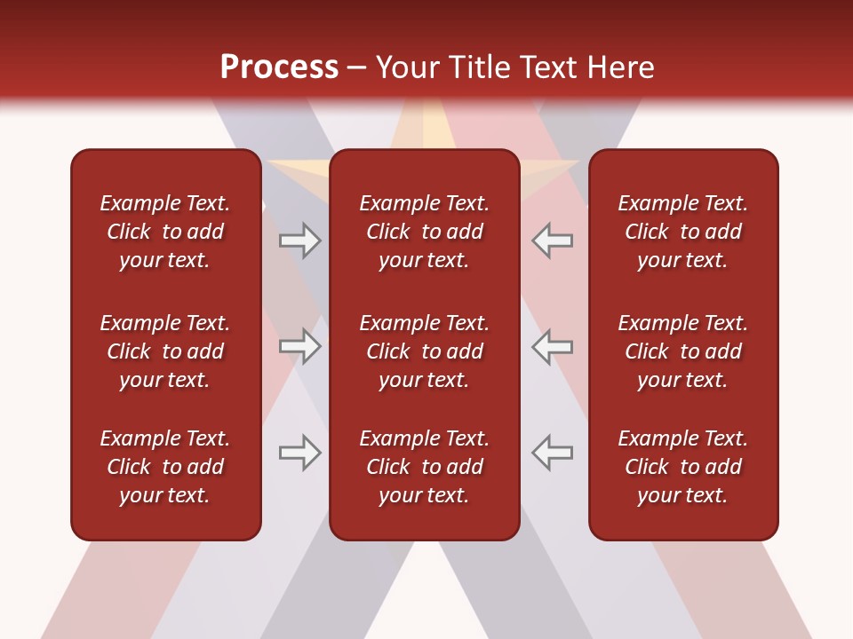 Star Gold Patriotic PowerPoint Template