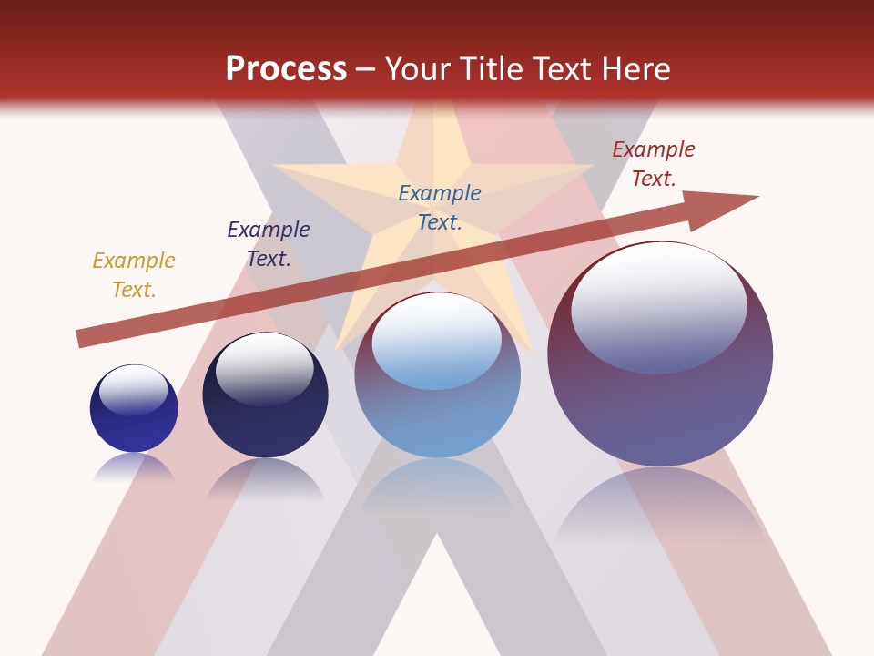 Star Gold Patriotic PowerPoint Template