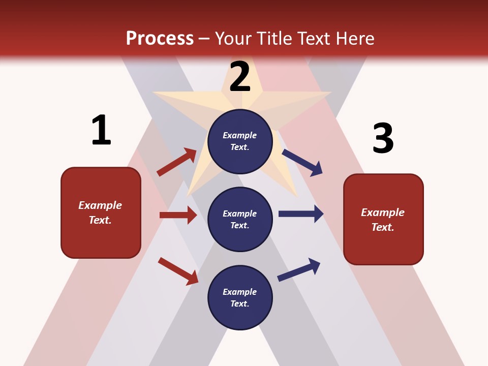 Star Gold Patriotic PowerPoint Template