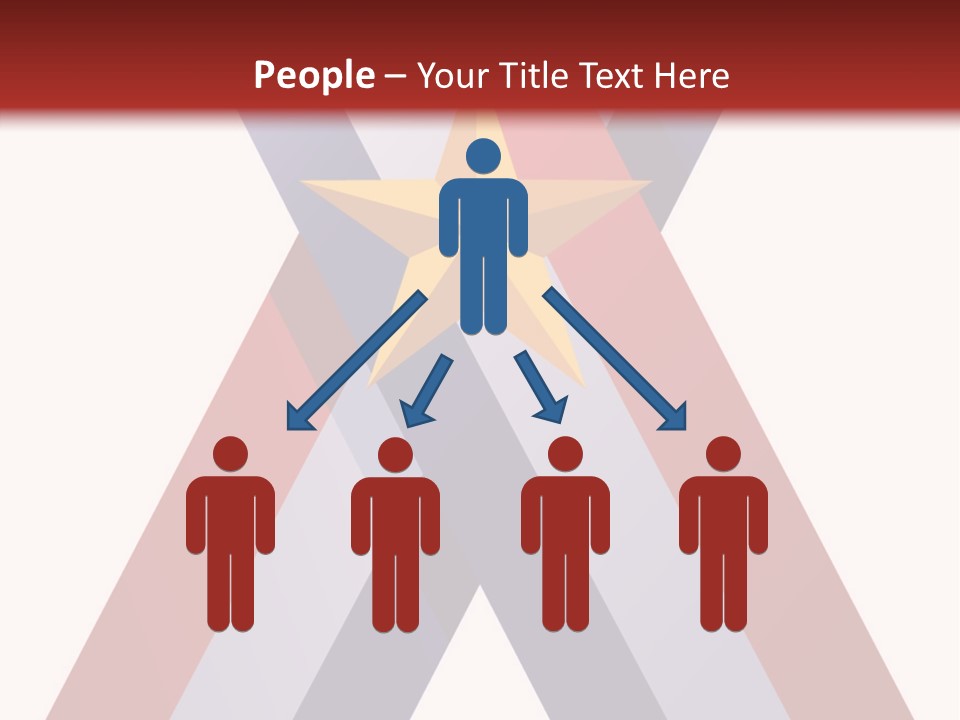 Star Gold Patriotic PowerPoint Template