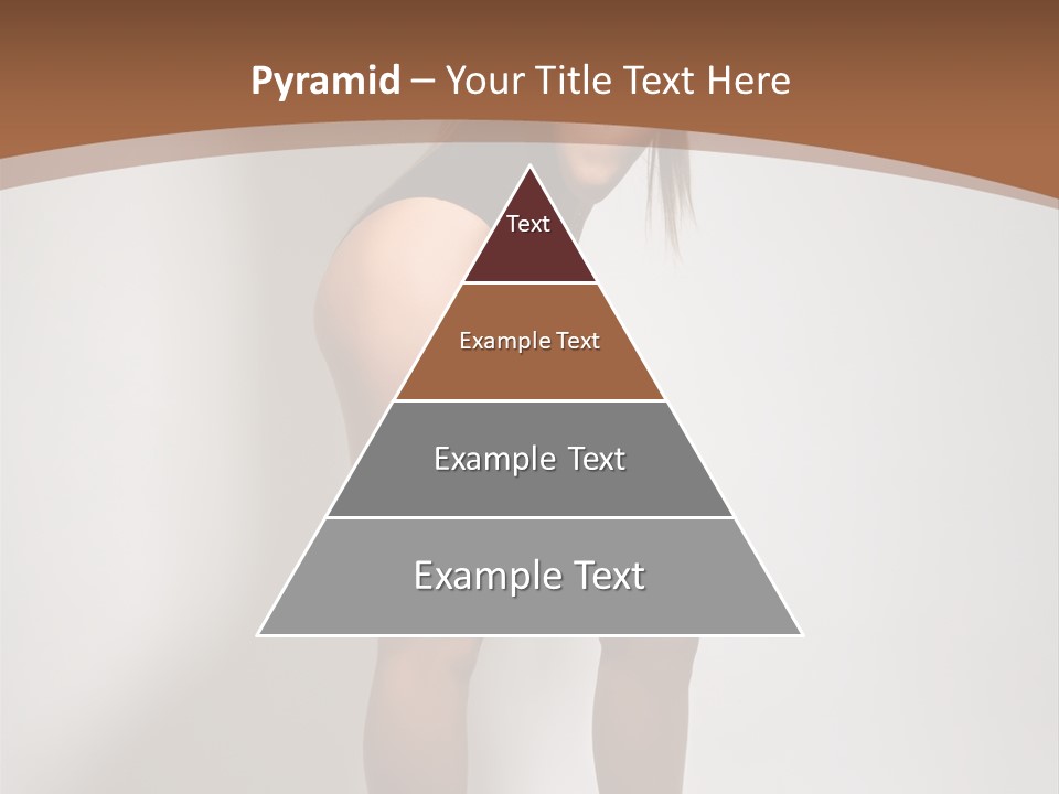 Adult Blond Glamour PowerPoint Template