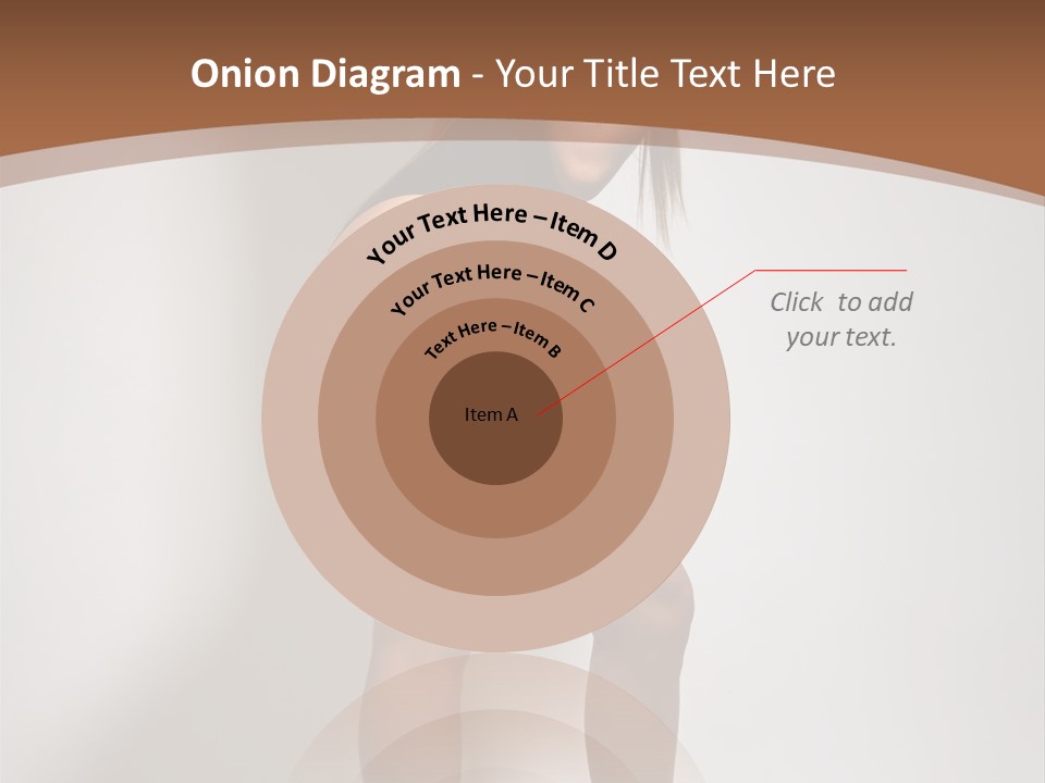 Adult Blond Glamour PowerPoint Template