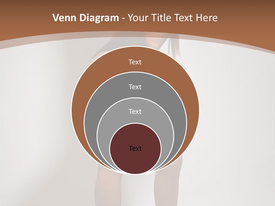 Adult Blond Glamour PowerPoint Template