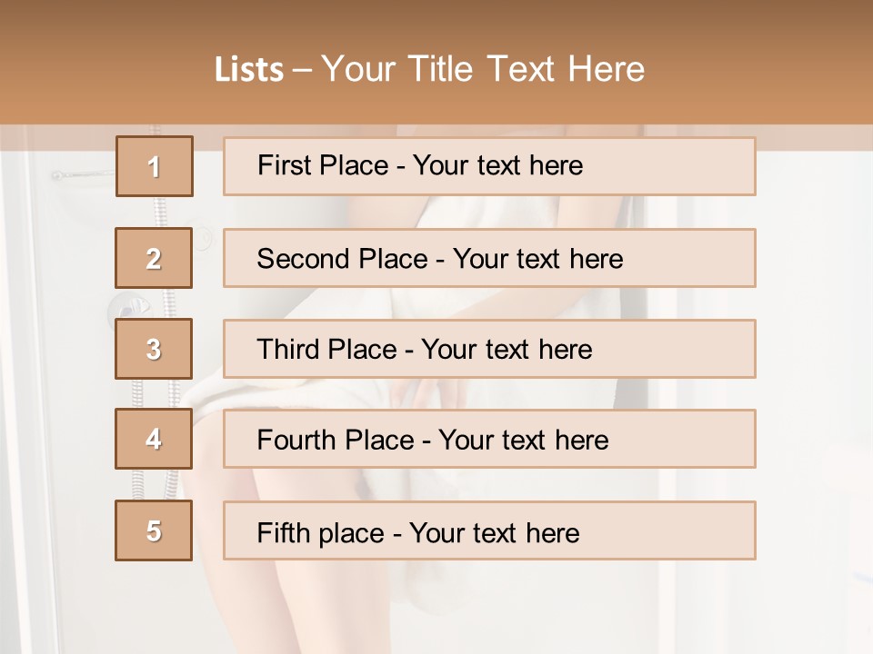 Medical Shower Holidays PowerPoint Template