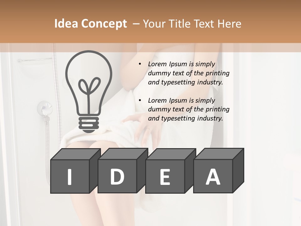 Medical Shower Holidays PowerPoint Template