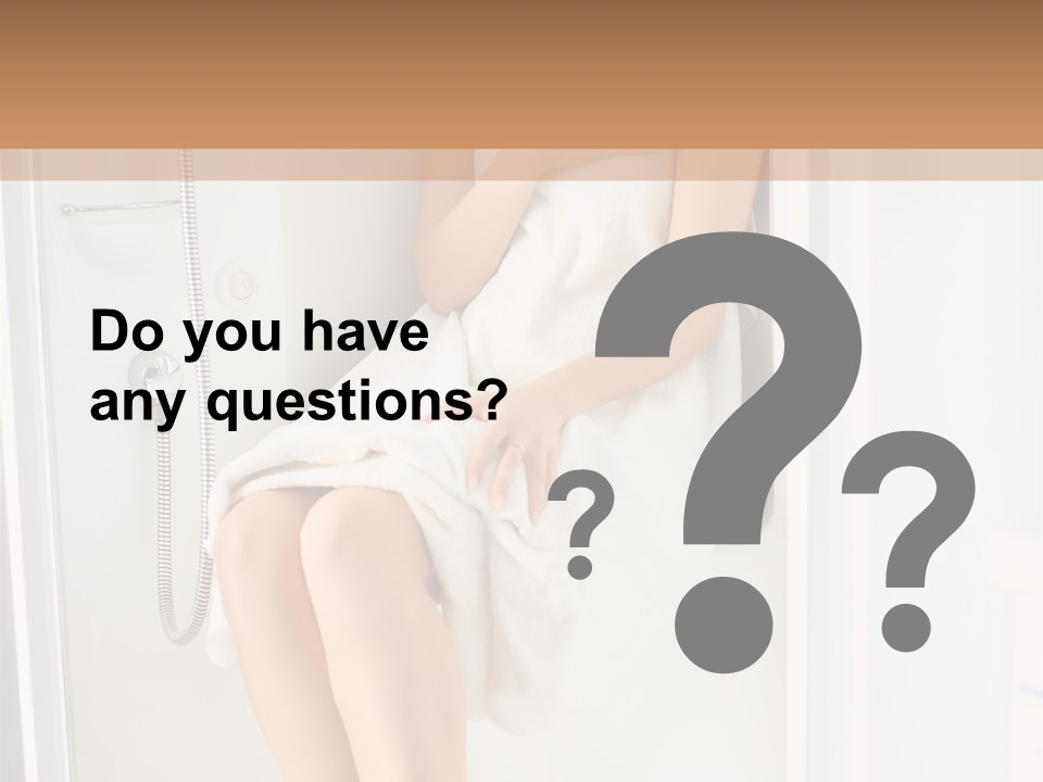 Medical Shower Holidays PowerPoint Template