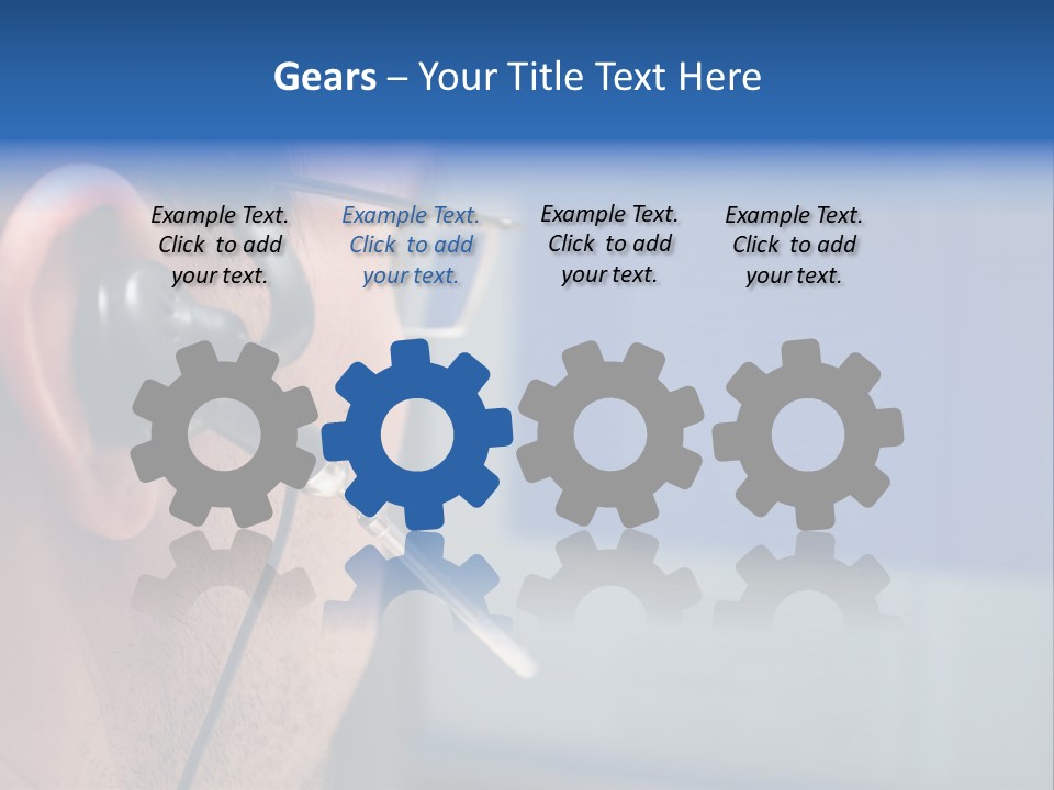 Worker Secretary Support PowerPoint Template