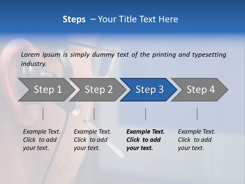 Worker Secretary Support PowerPoint Template