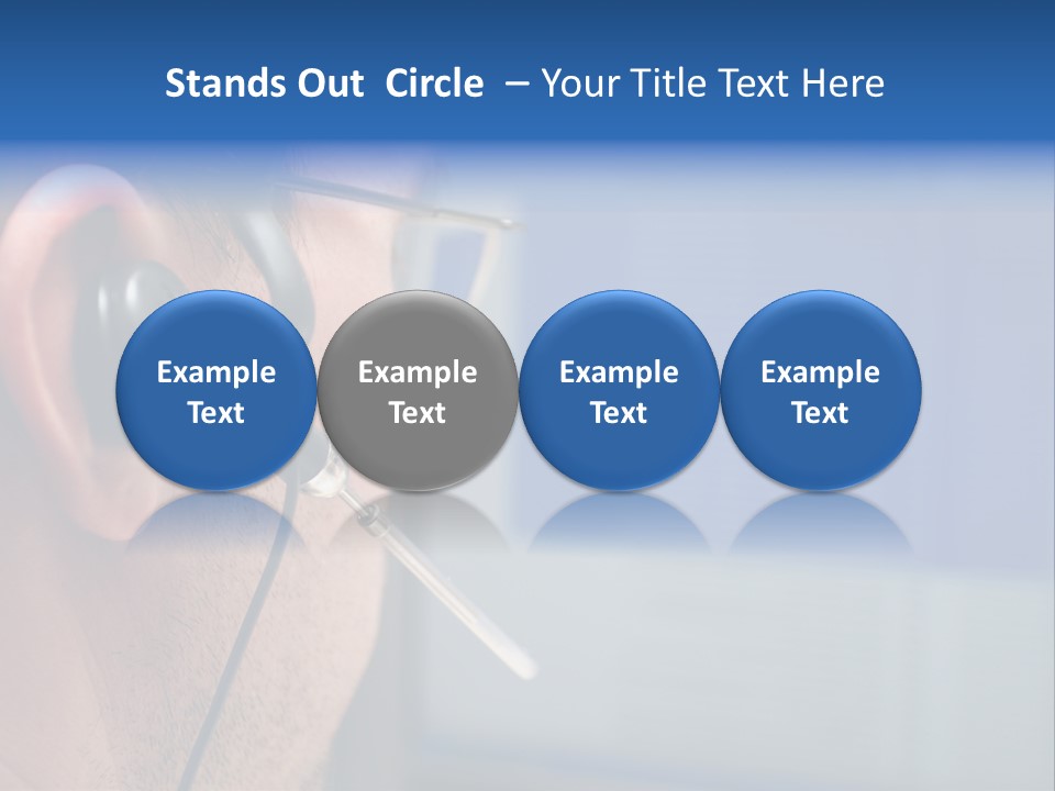 Worker Secretary Support PowerPoint Template