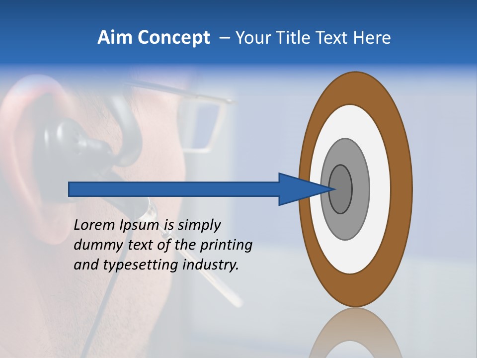 Worker Secretary Support PowerPoint Template