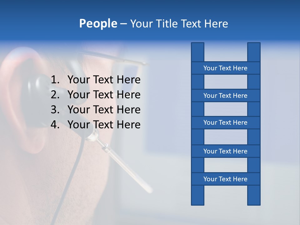 Worker Secretary Support PowerPoint Template