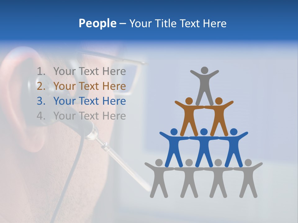 Worker Secretary Support PowerPoint Template