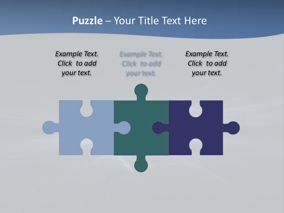 A Black And Blue Background With A White Light PowerPoint Template