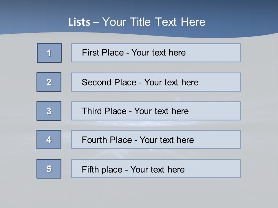 A Black And Blue Background With A White Light PowerPoint Template