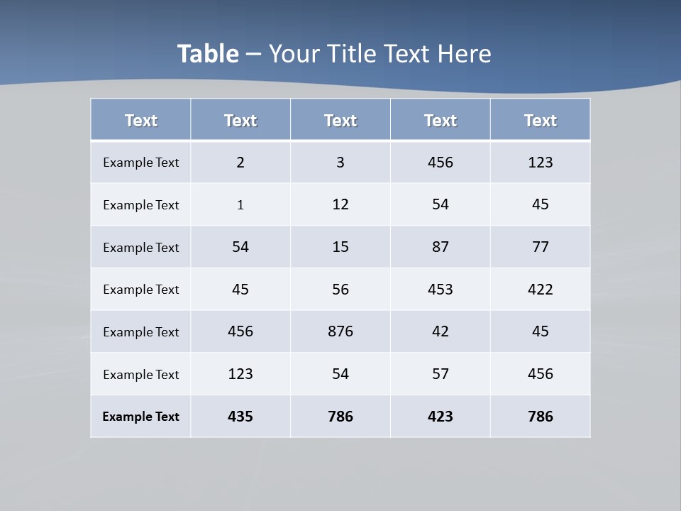 A Black And Blue Background With A White Light PowerPoint Template