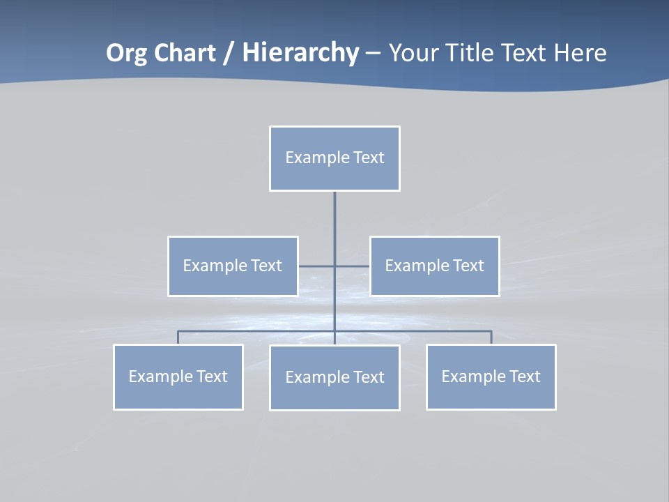 A Black And Blue Background With A White Light PowerPoint Template