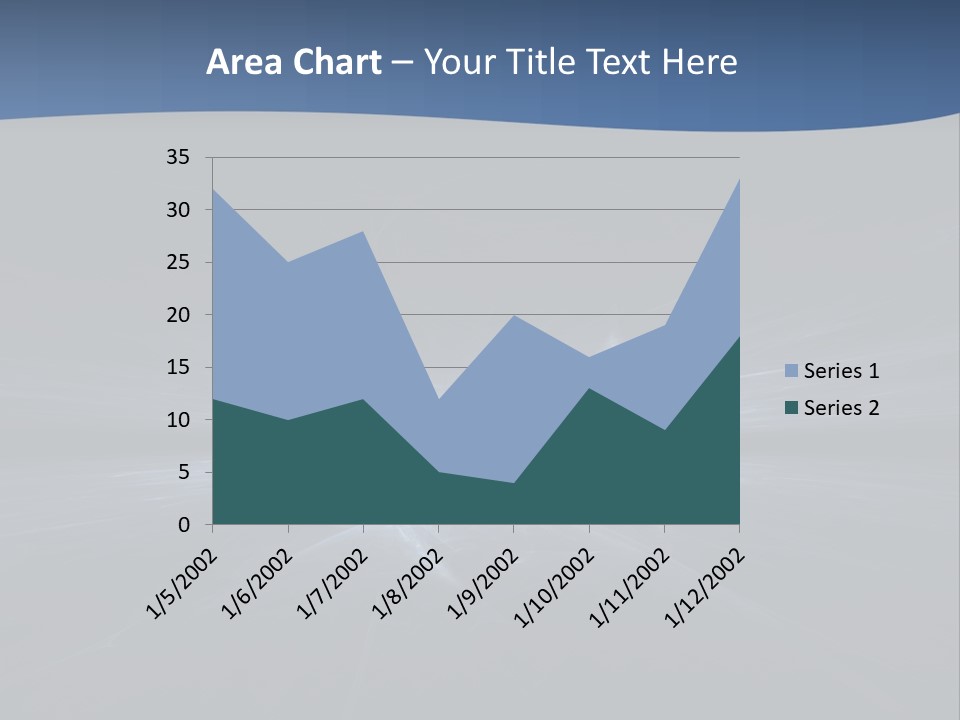 A Black And Blue Background With A White Light PowerPoint Template