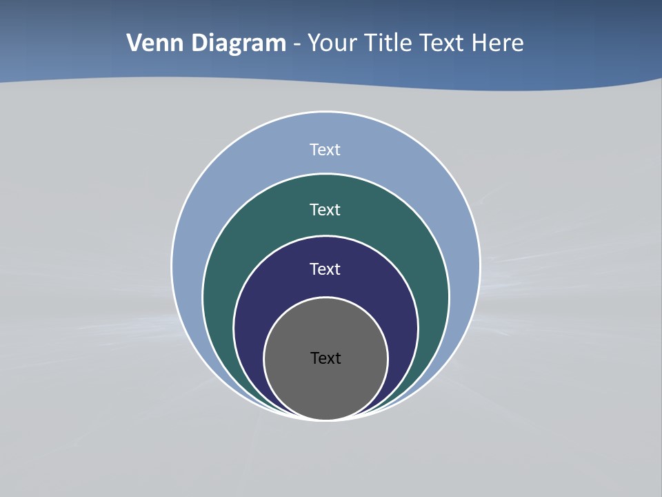 A Black And Blue Background With A White Light PowerPoint Template