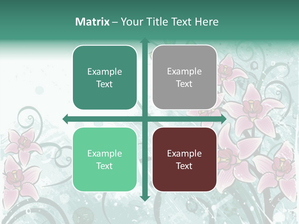 Blots Decor Stains PowerPoint Template
