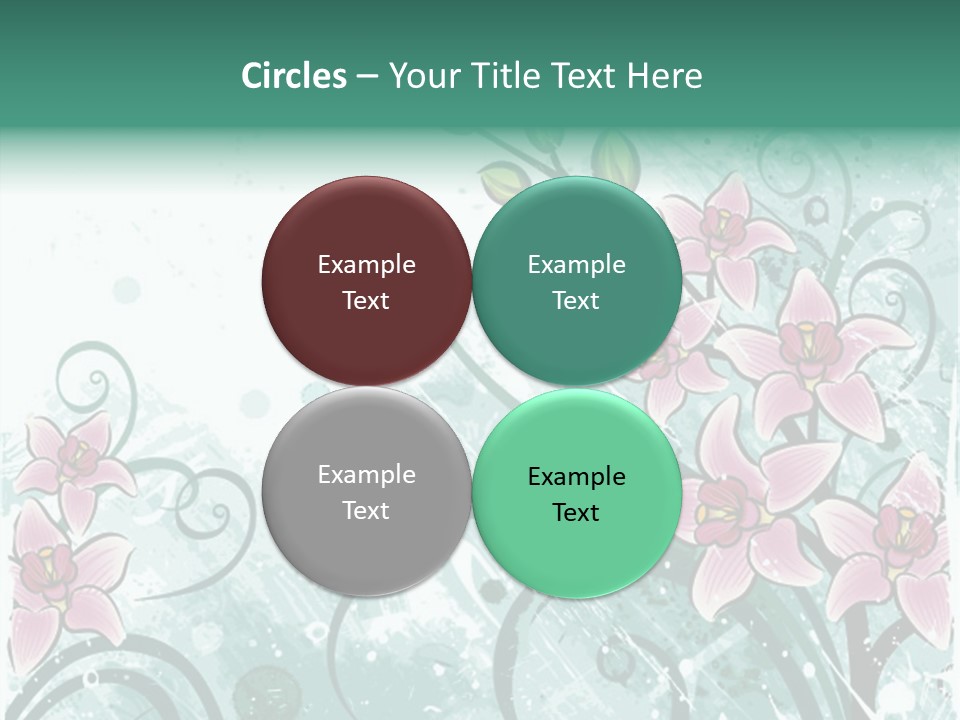 Blots Decor Stains PowerPoint Template