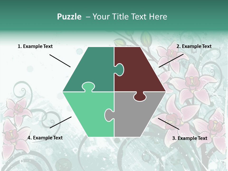 Blots Decor Stains PowerPoint Template