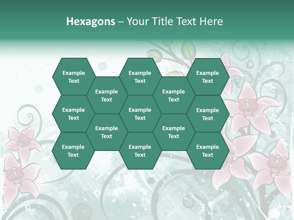 Blots Decor Stains PowerPoint Template