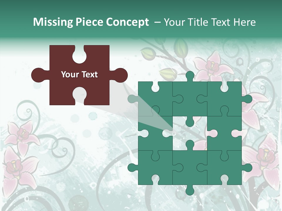 Blots Decor Stains PowerPoint Template