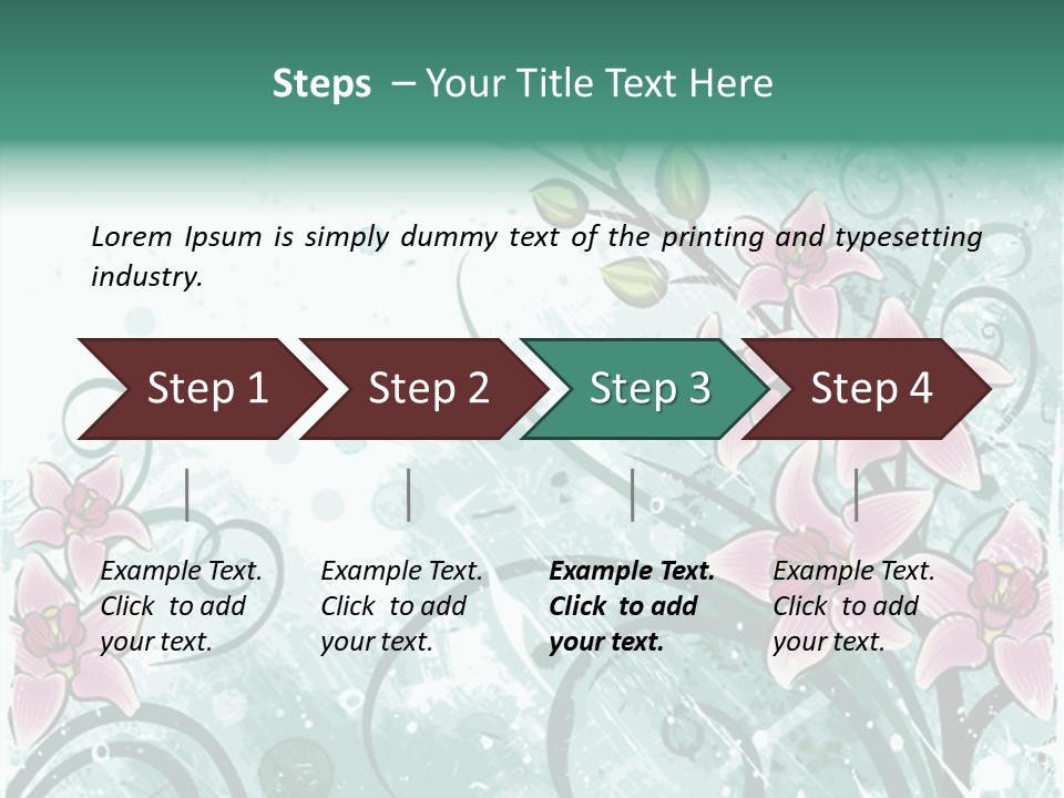 Blots Decor Stains PowerPoint Template