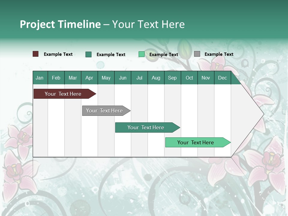 Blots Decor Stains PowerPoint Template