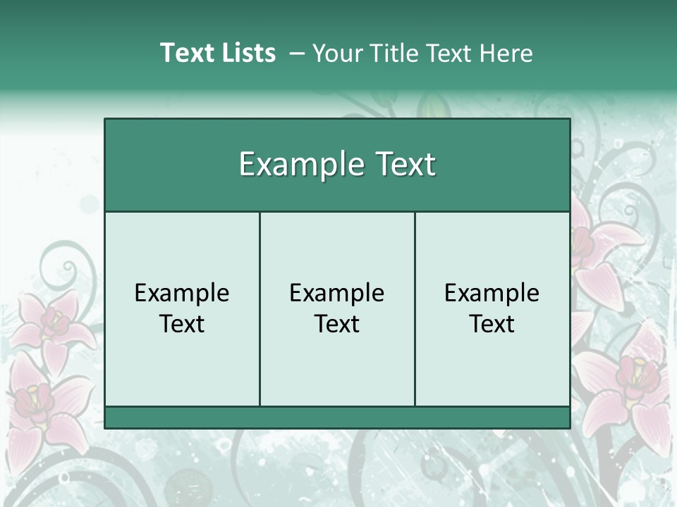 Blots Decor Stains PowerPoint Template