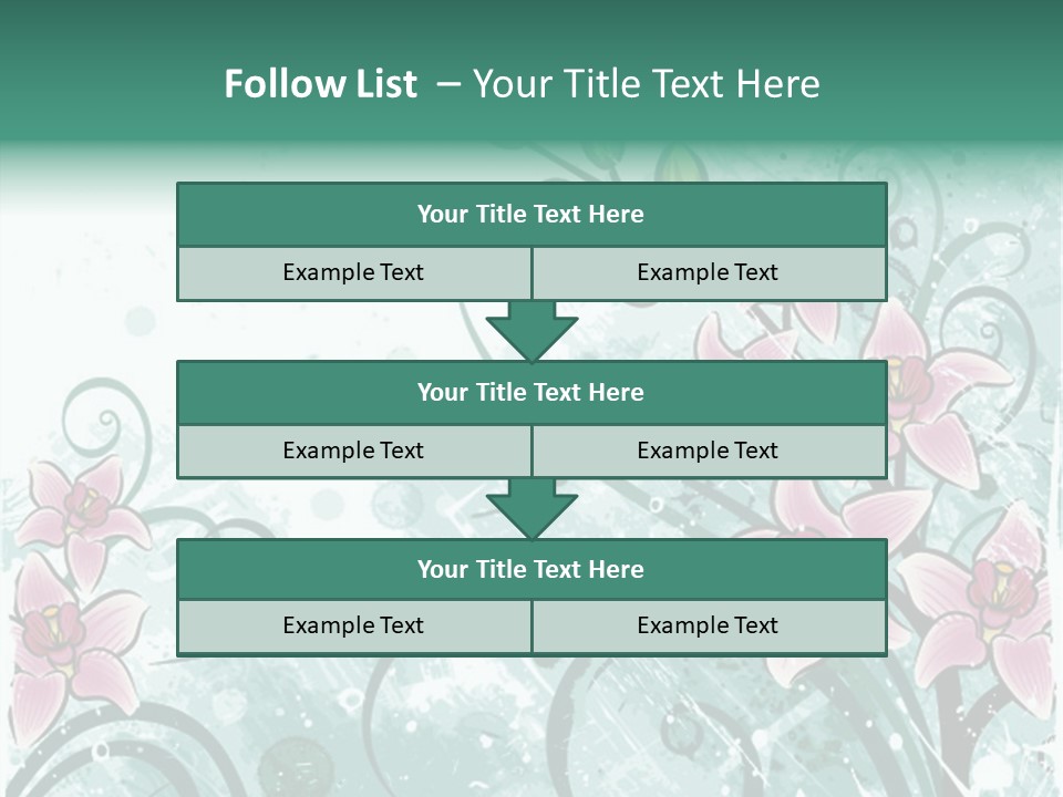 Blots Decor Stains PowerPoint Template