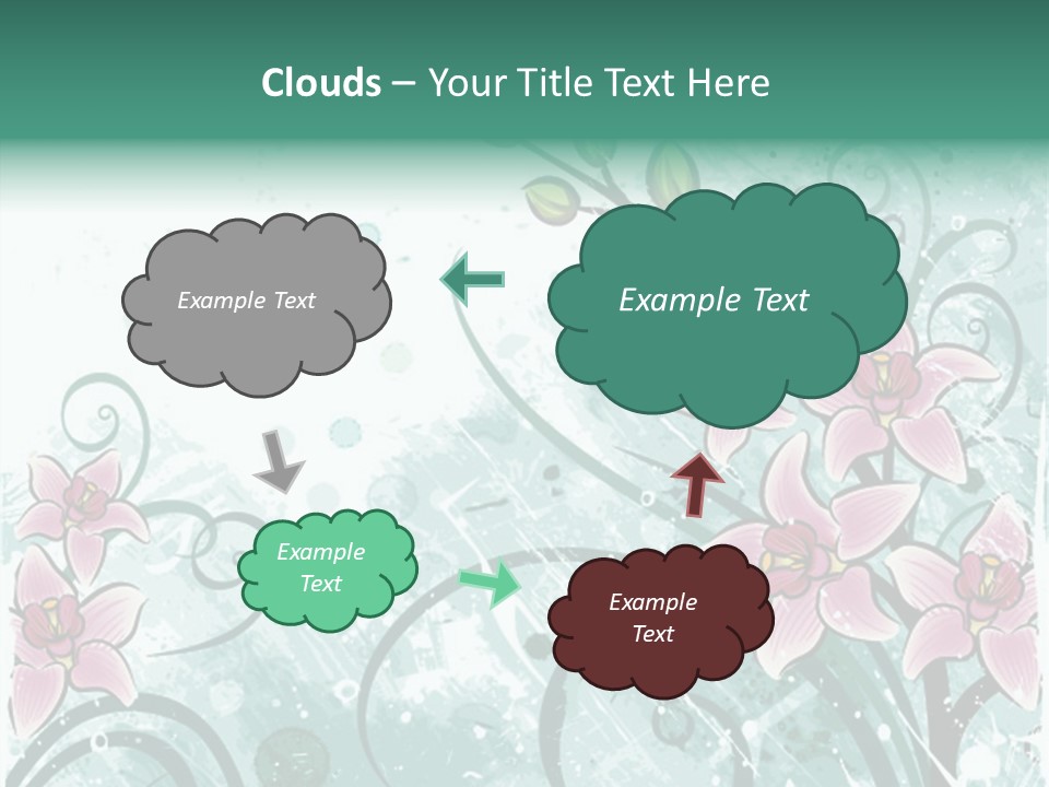 Blots Decor Stains PowerPoint Template