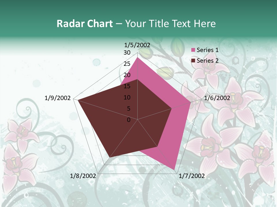 Blots Decor Stains PowerPoint Template