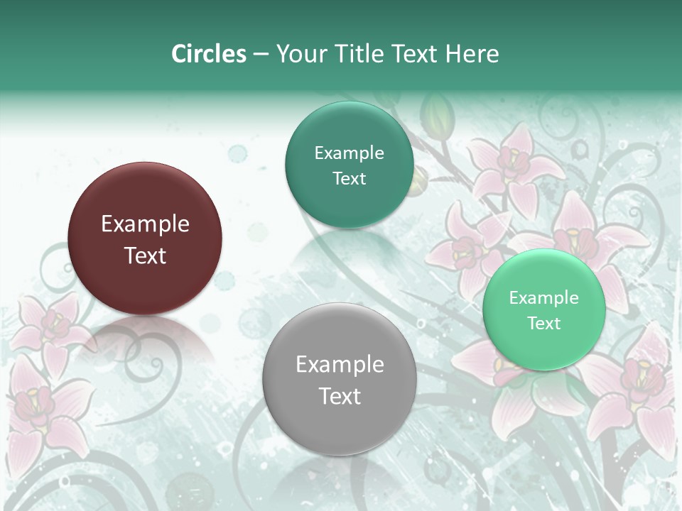 Blots Decor Stains PowerPoint Template