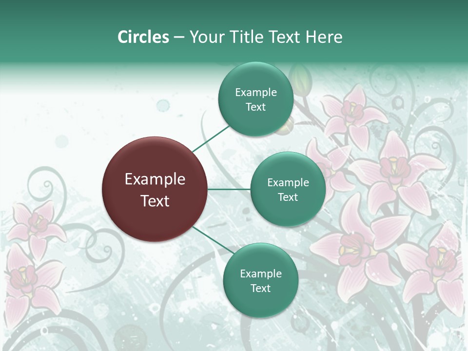 Blots Decor Stains PowerPoint Template