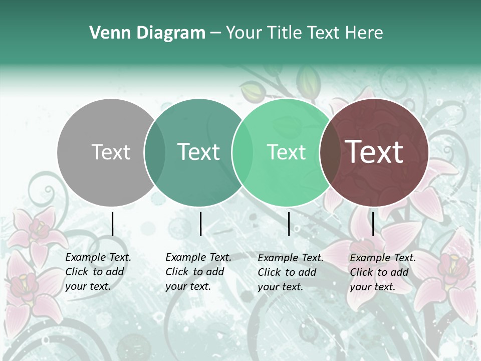 Blots Decor Stains PowerPoint Template